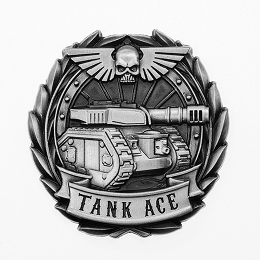 Starforged  Cadian Shock Troops Space Marines Medalof Honour Velcro Pin Badge Warhammer 40K Imperial Guard